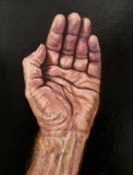 Oil on canvas board 